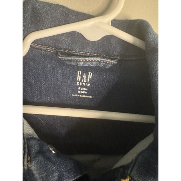 Gap Kids 4T Denim Jacket Unisex Jean Jacket - Picture 2 of 6